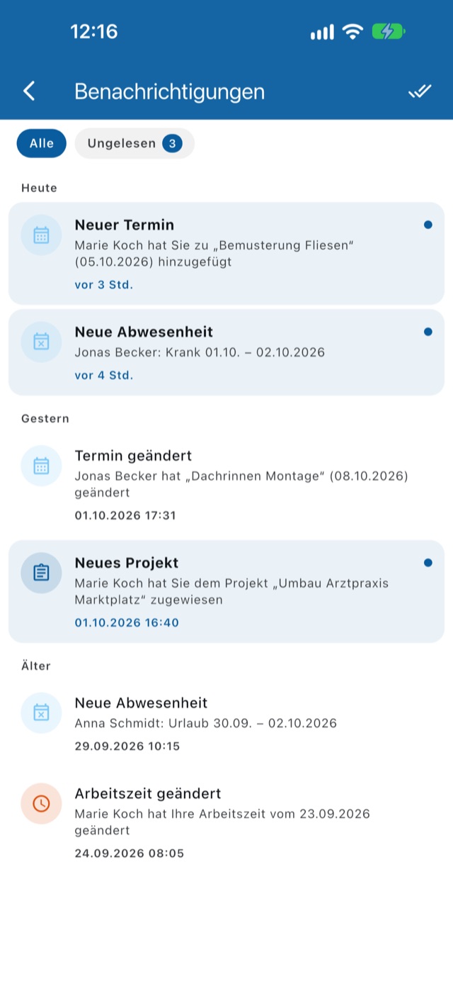 Notifications
